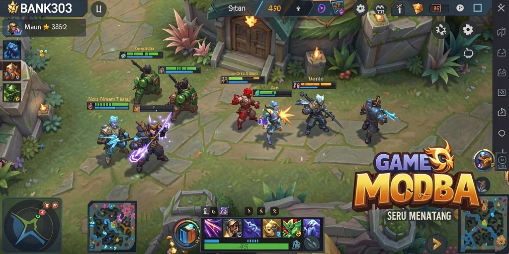 Gameplay seru dan mendebarkan dari BANK303.