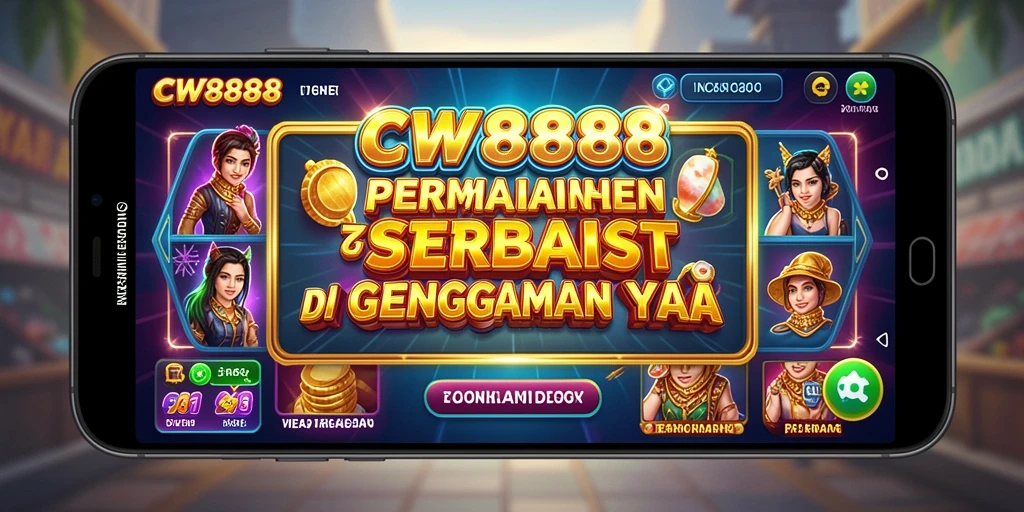 Screenshot gameplay CW8888 yang menunjukkan keseruan permainan Slot.