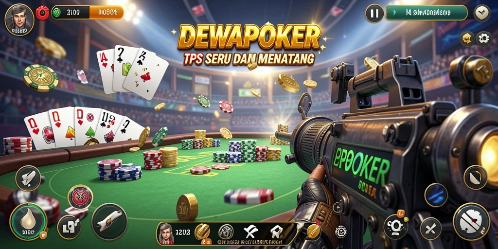 Tangkapan layar gameplay DEWAPOKER yang menyoroti momen kompetisi yang menegangkan.