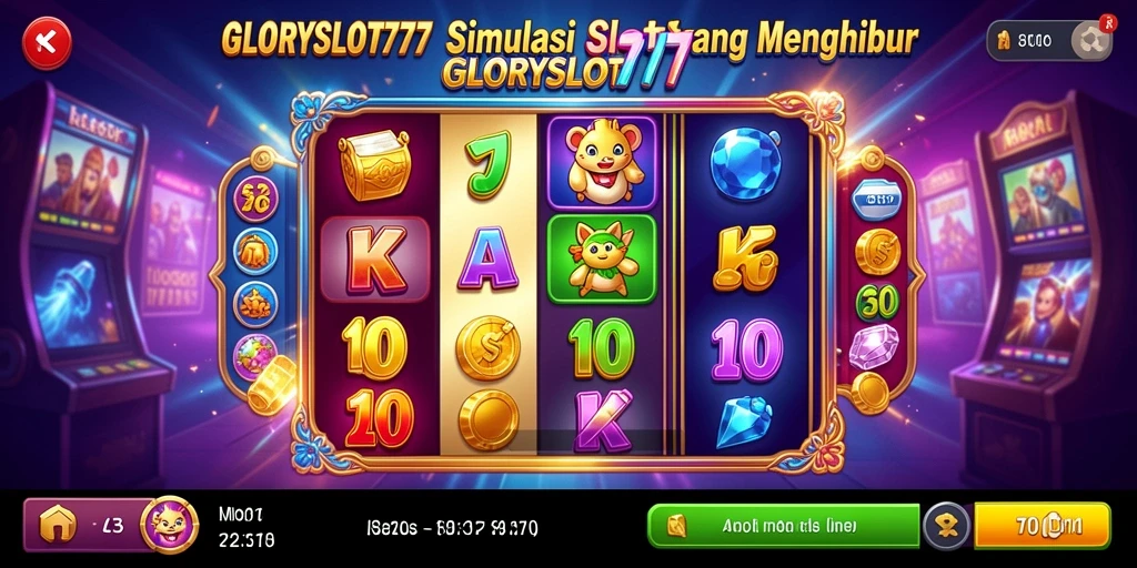 Tampilan menarik dari gameplay <strong>GLORYSLOT777</strong> yang mengesankan.