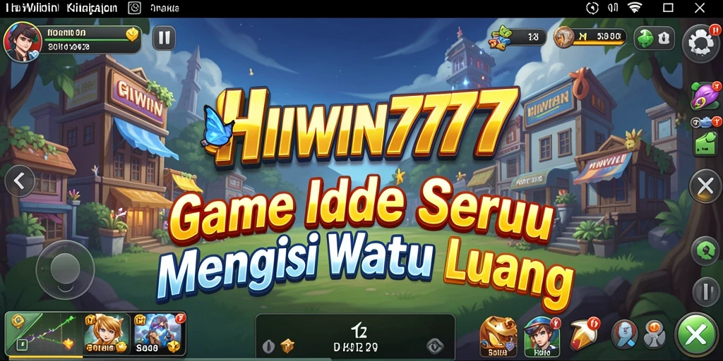 Tampilan menarik gameplay HIWIN777 di dunia Idle.