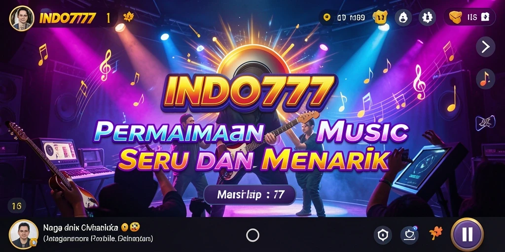 Tampilan menarik dan gameplay interaktif dari INDO777.