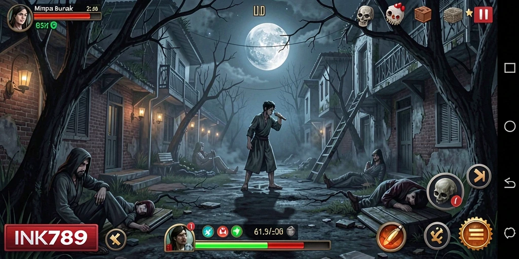 Gameplay menakutkan dengan suasana Horror yang mencekam.