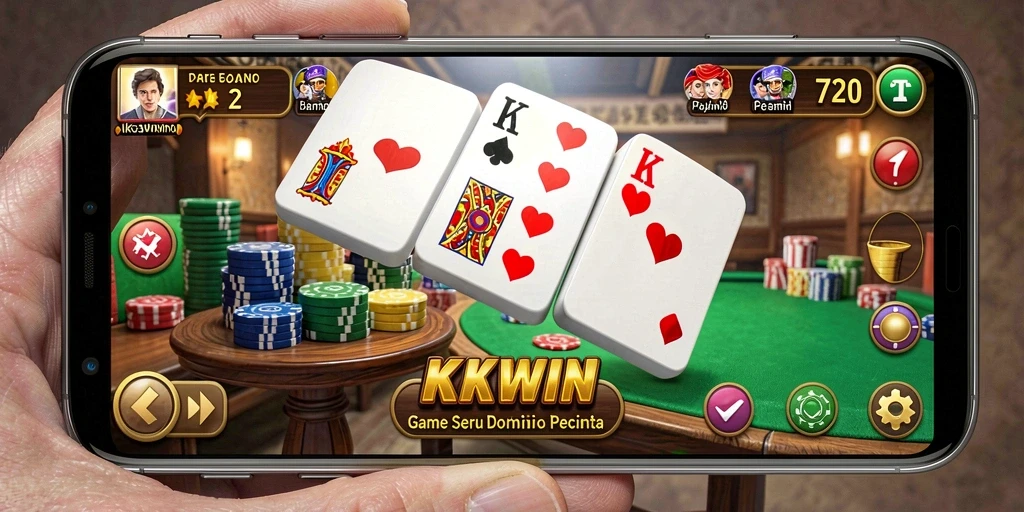 Tampilan gameplay yang mendebarkan dalam KKWIN.