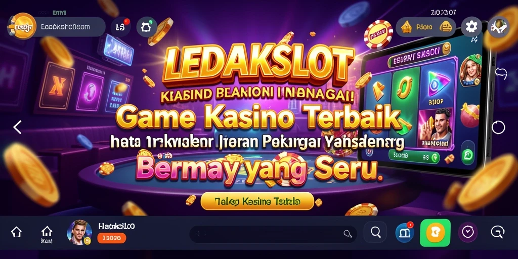 Tampilan gameplay LEDAKSLOT yang seru dan mengasyikkan.