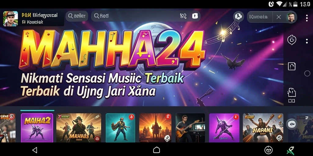 Tangkapan layar dari gameplay interaktif MAHA24 yang memukau.