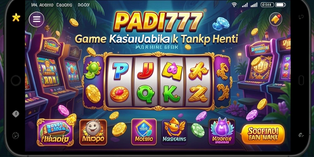 Tampilan gameplay PADI777 yang menakjubkan dan seru.