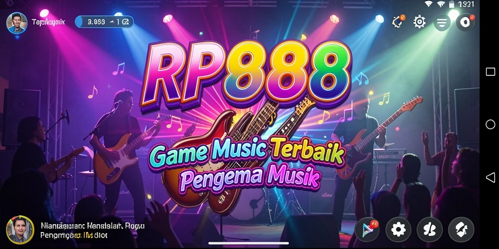Tampilan gameplay <strong>RP888</strong> yang seru dan interaktif dengan musik yang menggugah semangat.