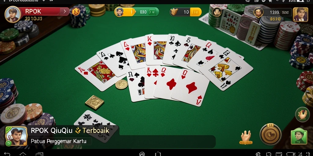 Tampilan gameplay QiuQiu yang mendebarkan di RPOK.