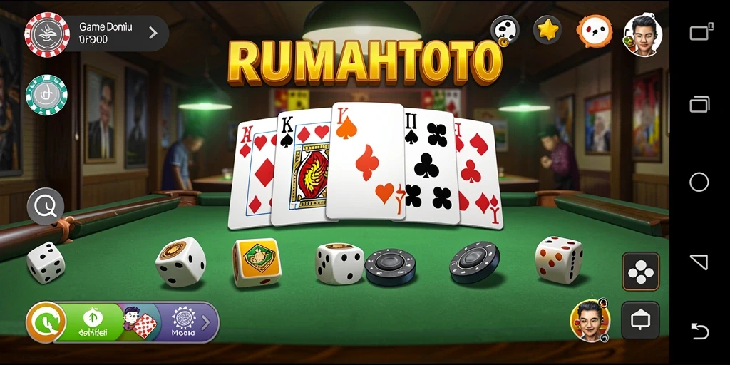 Screenshot gameplay RUMAHTOTO yang menarik dan seru.
