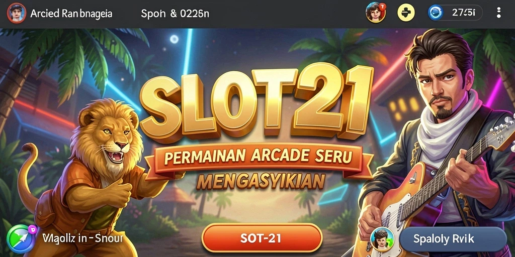Tampilan gameplay yang seru dan penuh tantangan dalam SLOT21.
