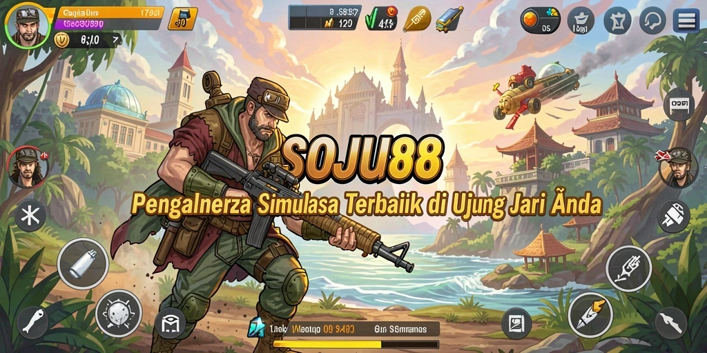 Tampilan gameplay menarik dari SOJU88 yang menampilkan kehidupan simulasi.