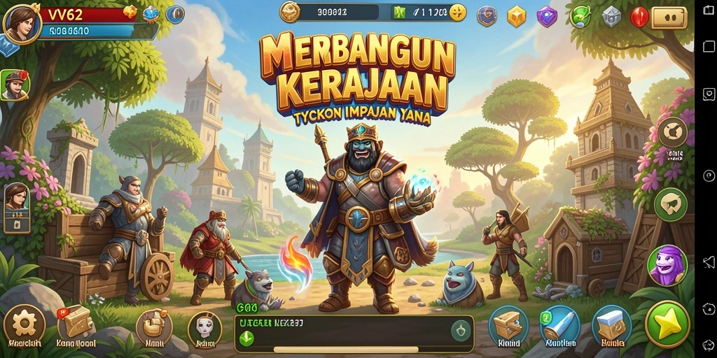 Tampilan gameplay VV62 yang seru dan interaktif.