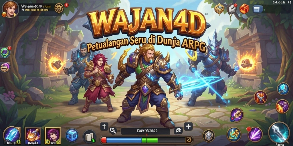 Gameplay seru di WAJAN4D dengan grafis menawan.