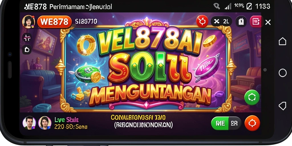 Tampilan gameplay WE878 yang menarik dan penuh aksi.